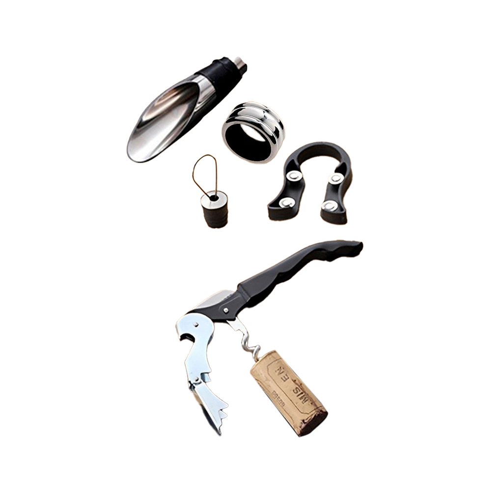 KIT Vinho Essencial: 5 peças - 🔥SUPER OFERTA🔥