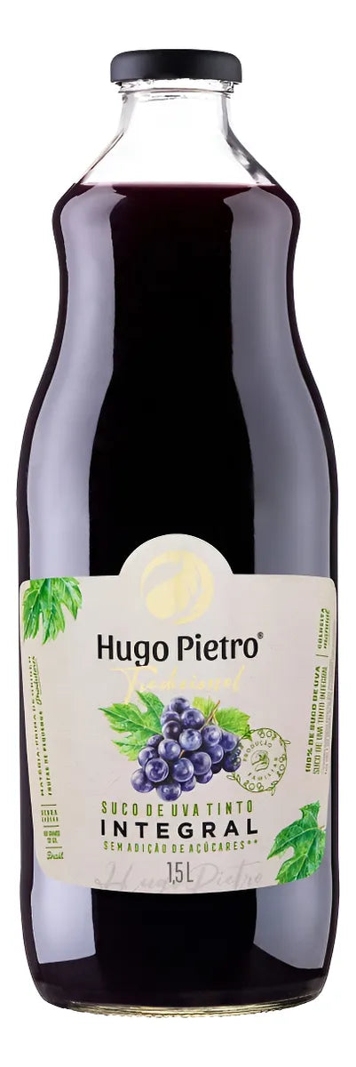 Suco de Uva Tinto Integral Hugo Pietro 1,35 L