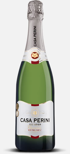 Espumante Casa Perini demi sec 750 ml