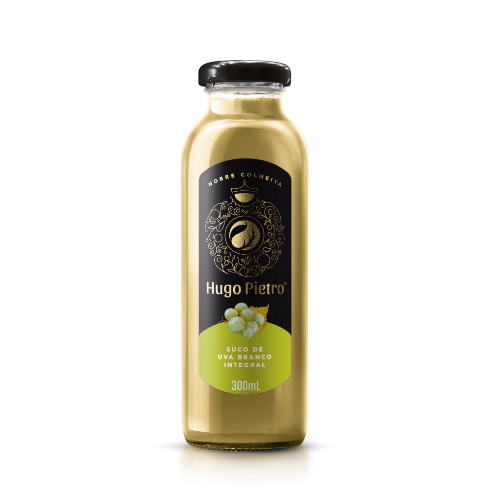 Suco de Uva Branca Integral Hugo Pietro 300ml