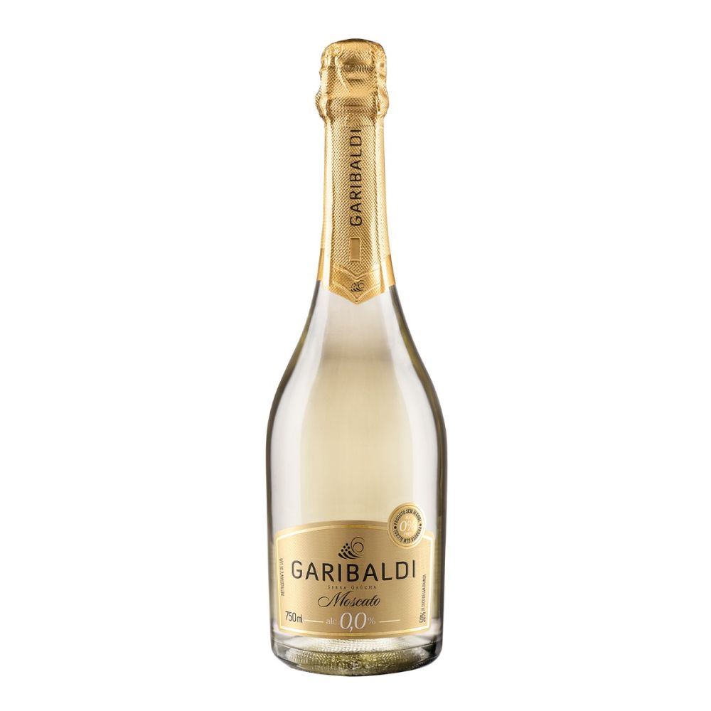 Espumante Garibaldi Moscato - Zero álcool 750ml