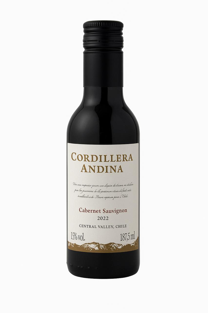 Vinho Cordillera Andina  Cabernet Sauvignon  187,5 ML