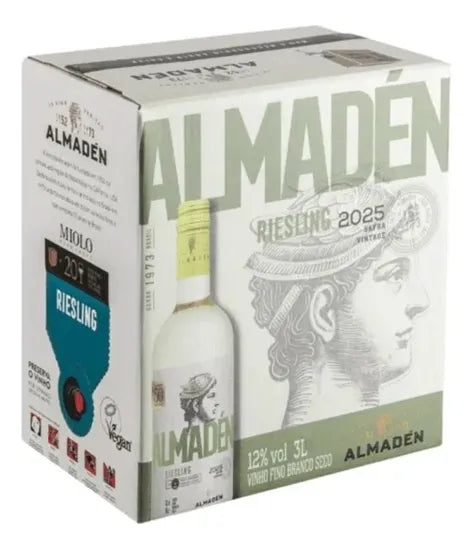 Vinho Almadén Riesling Bag in Box 3 Litros