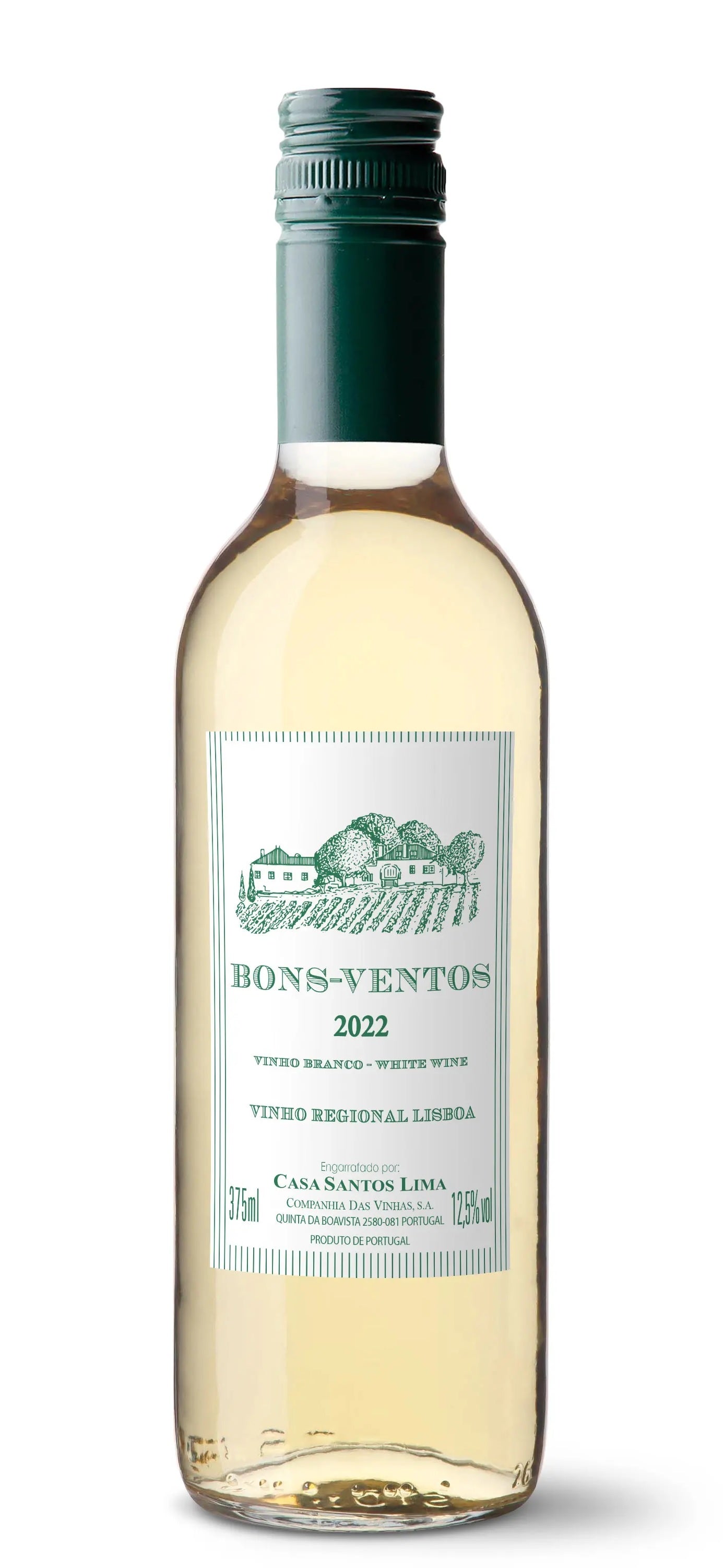 Vinho Quinta dos Bons Ventos Branco 375 ml
