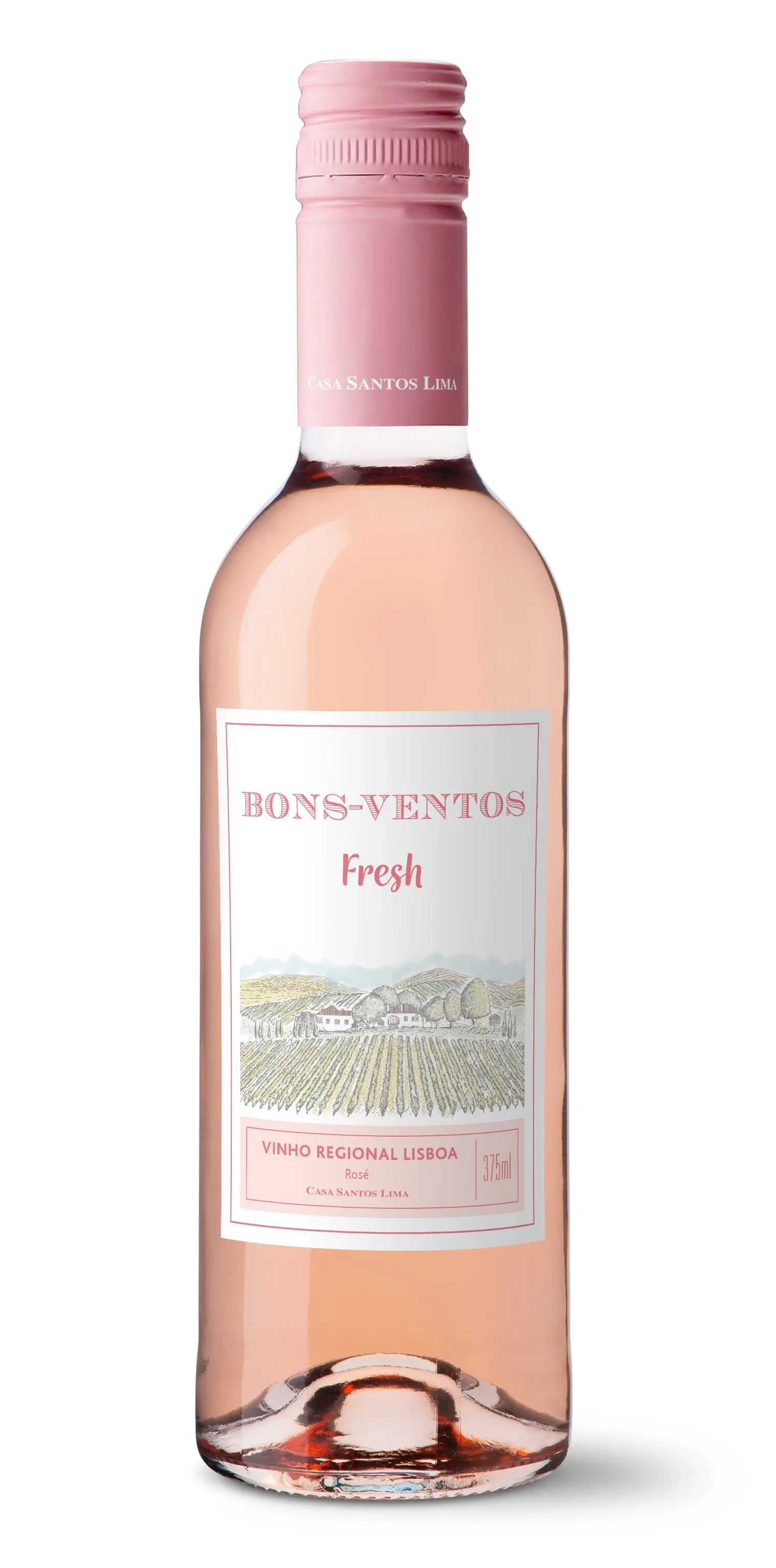 Vinho Bons Ventos Fresh Rose 375ml