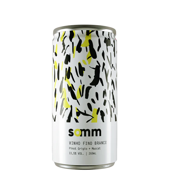 Vinho Somm Pinot Grigio/Muscat Lata 269ml