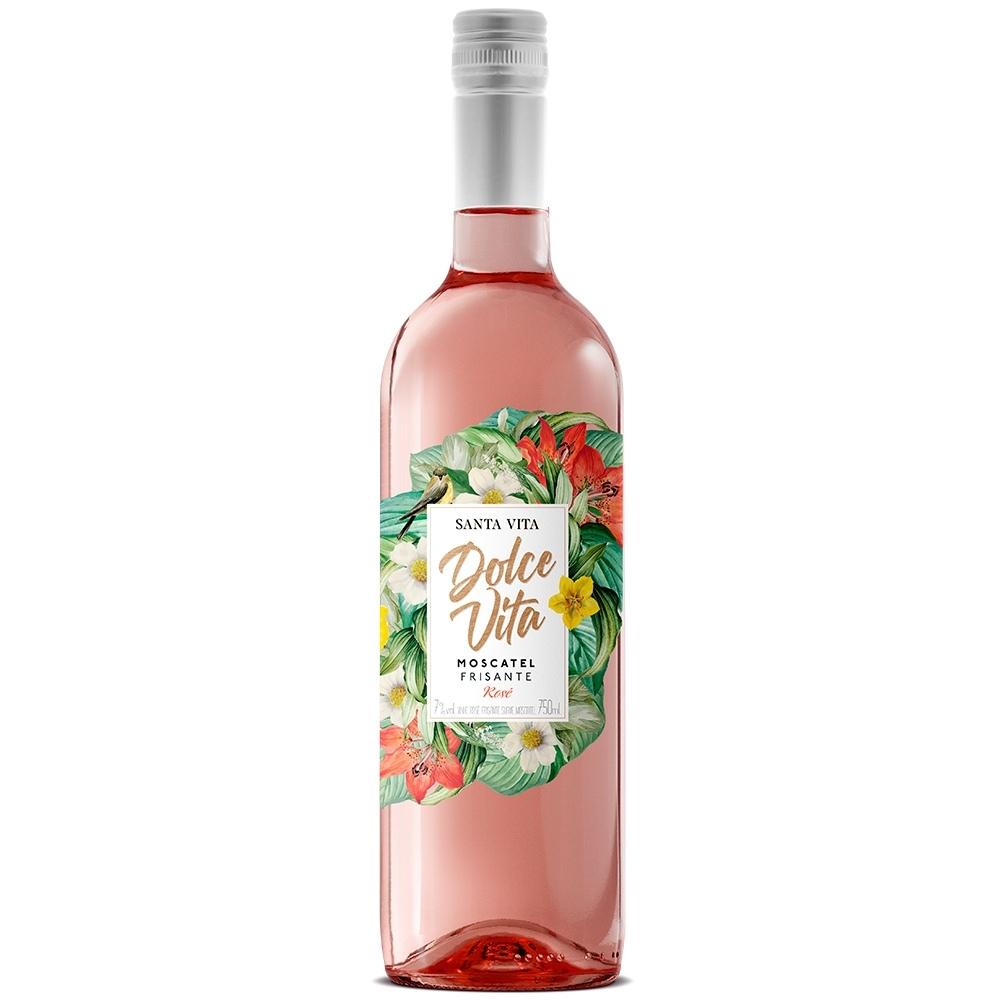 Vinho Frisante Dolce Vita Rose 750ml