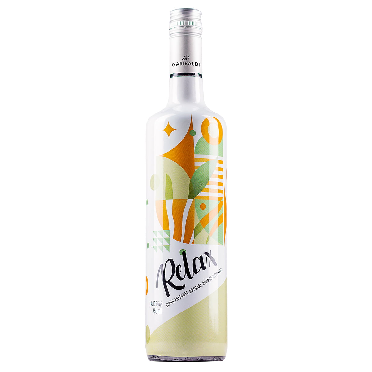 Vinho Frisante Garibaldi Relax Branco Demi-Sec 750ml