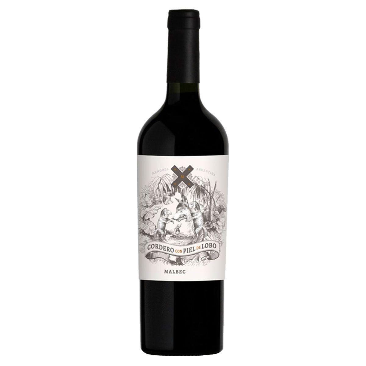 Vinho Cordero Con Piel de Lobo Malbec 750ml