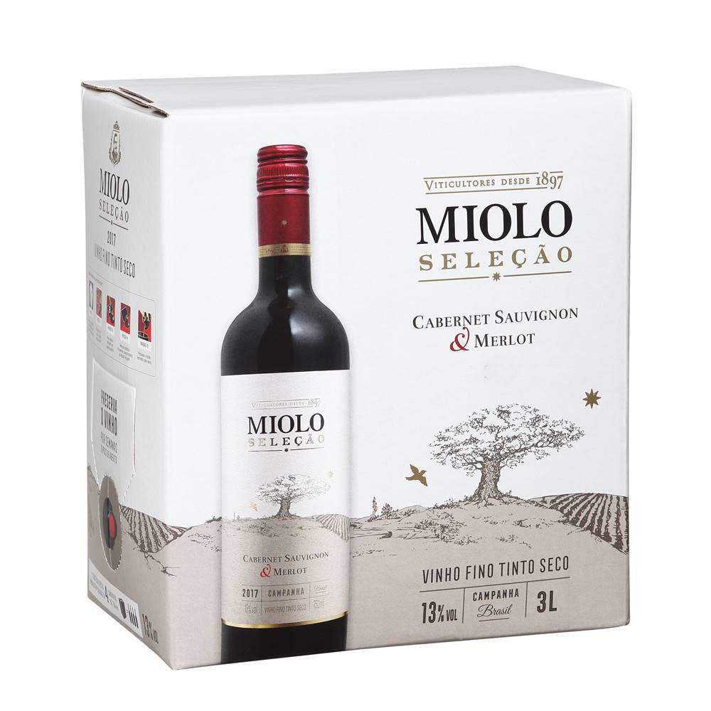 Vinho Miolo Seleção Cabernet Sauvignon / Merlot 3L