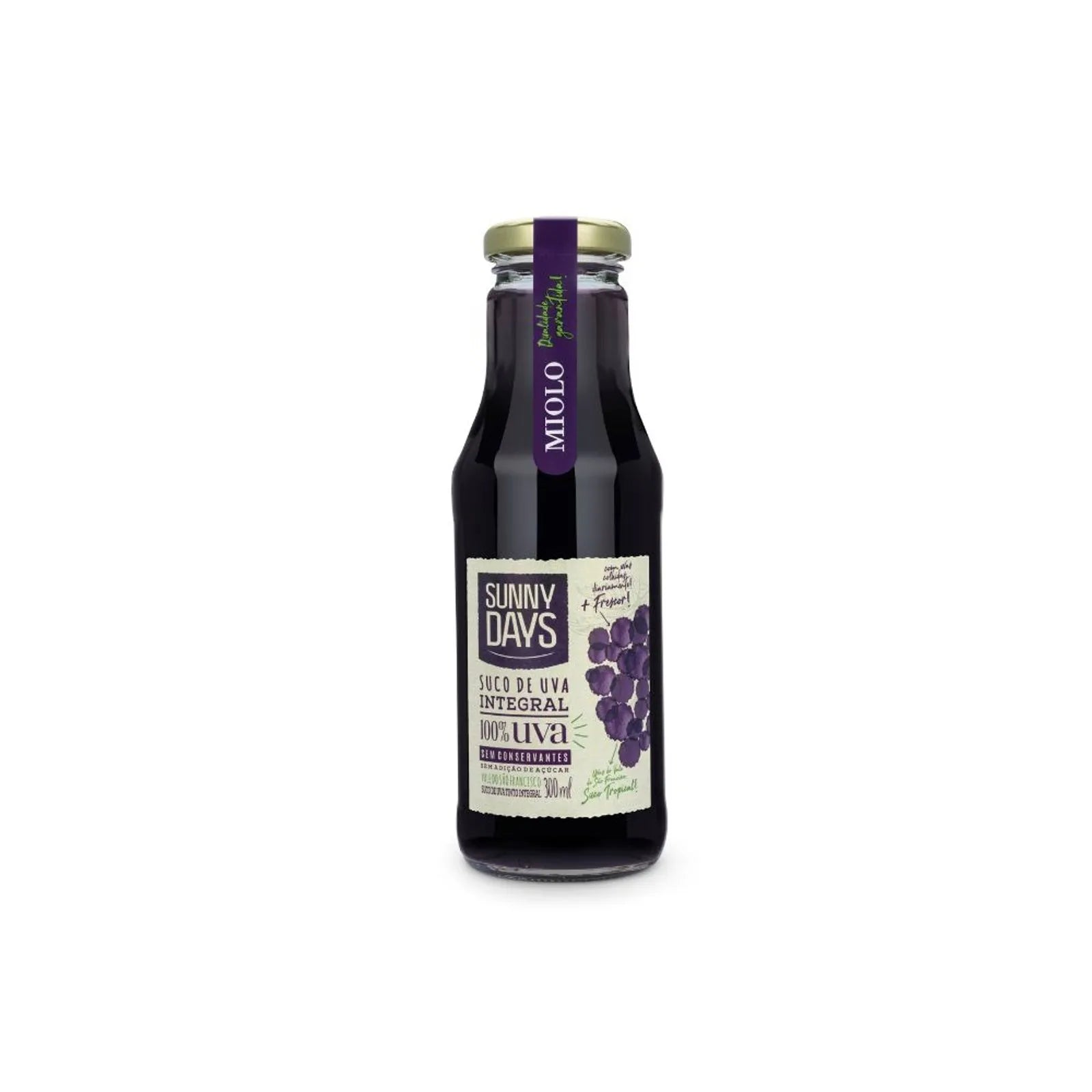 Suco de uva Sunny Days tinto integral 300ML