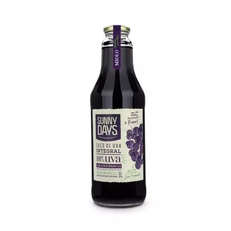 Suco de Uva Tinto Integral Sunny Days  1L