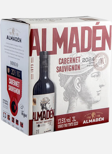 Almadén Cabernet Sauvignon Bag in Box 3 litros