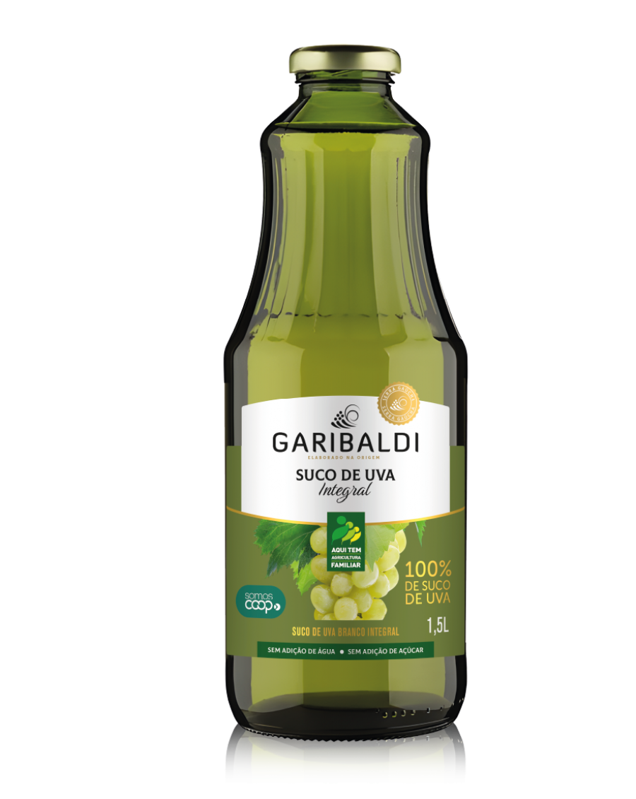 Suco de Uva Branco Integral 1,5 L Garibaldi