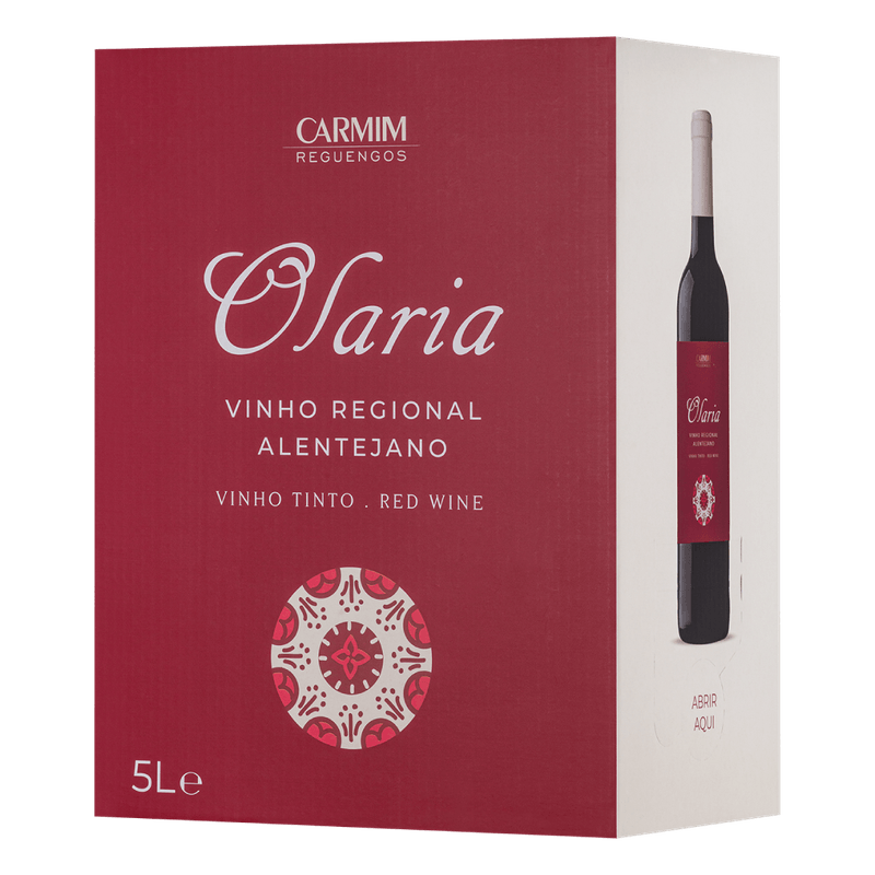 Vinho Olaria Bag In Box Tinto 5L