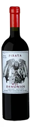 Vinho Mil Demonios Pirata Cabernet Sauvignon 750ml