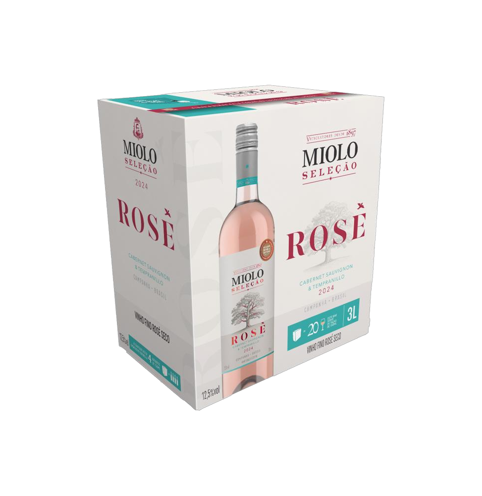 Vinho Miolo Seleção Rosé Bag In Box 3L