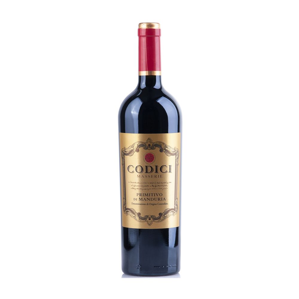 Vinho Codici Masserie Primitivo di Manduria Tinto 750ml