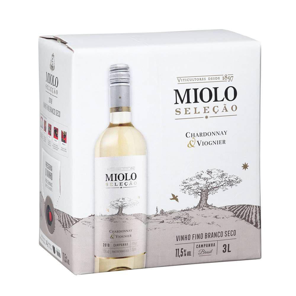 Vinho Miolo Seleção Chardonnay / Viognier 3L