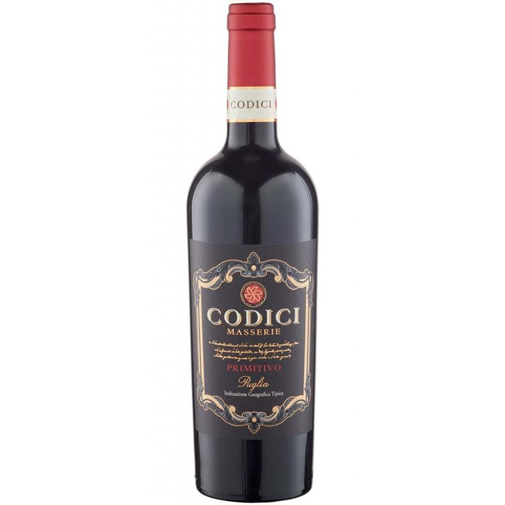 Vinho Codici Masserie Primitivo Puglia Tinto 750ml