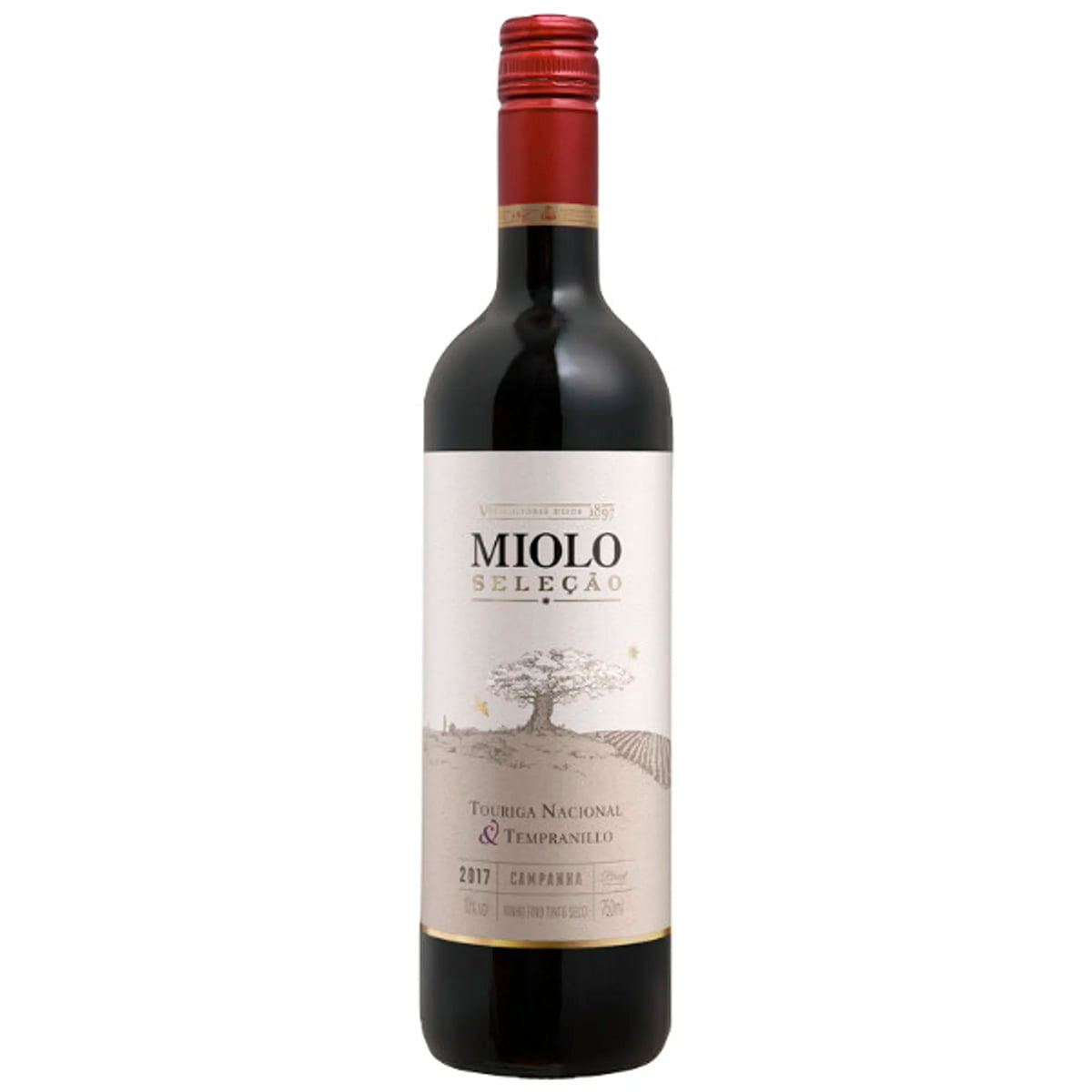 Vinho Miolo Seleção Tinto Seco Tempranillo / Touriga Nacional 750ml