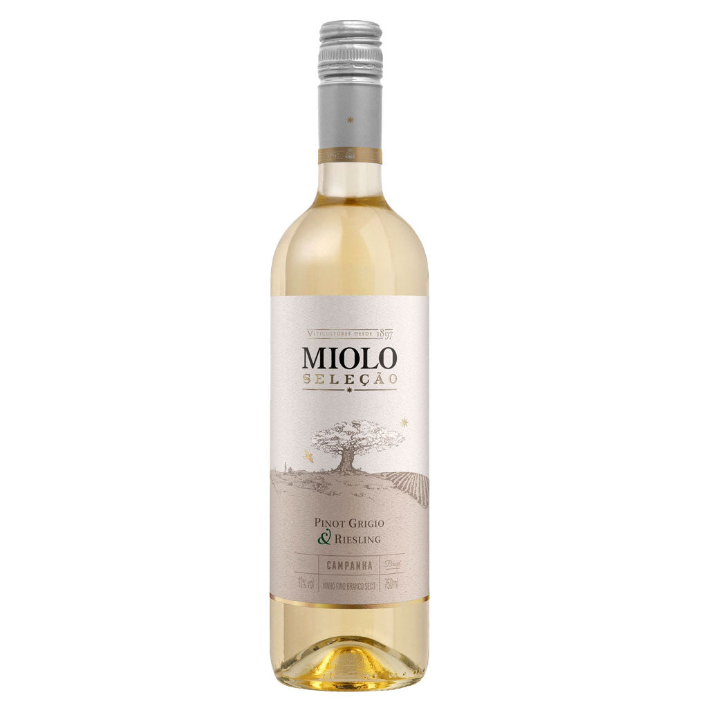 Vinho Miolo Seleção Branco Seco Pinot Grigio / Riesling 750ml